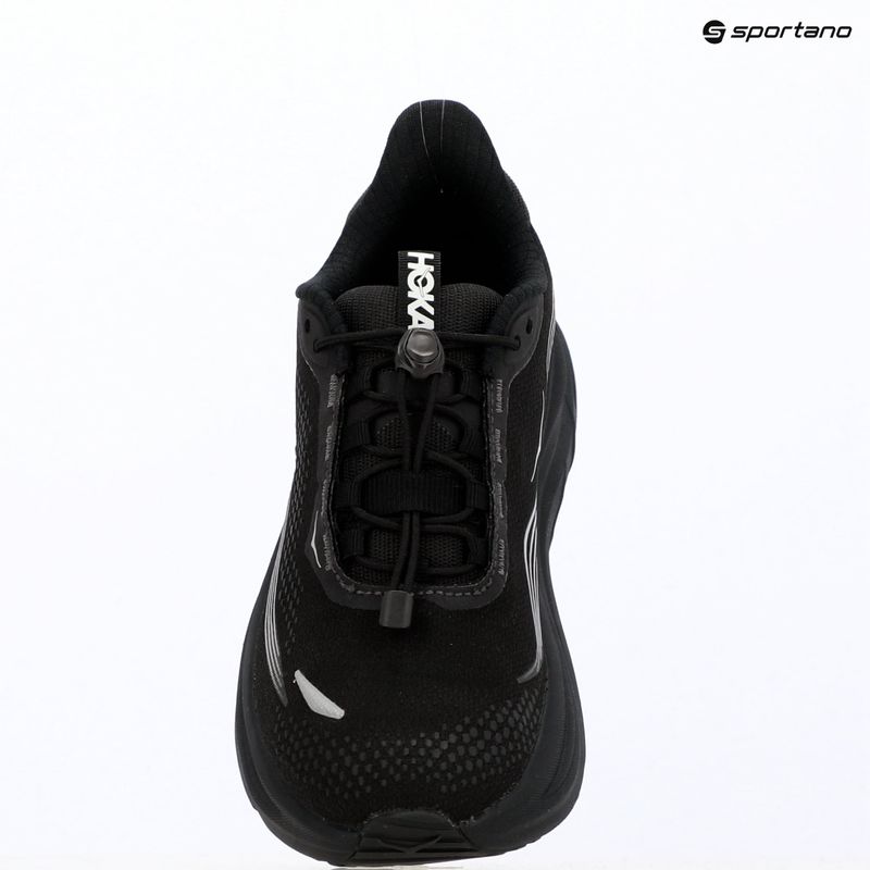 Кросівки для бігу жіночі HOKA Clifton 11 GTX black/black 16