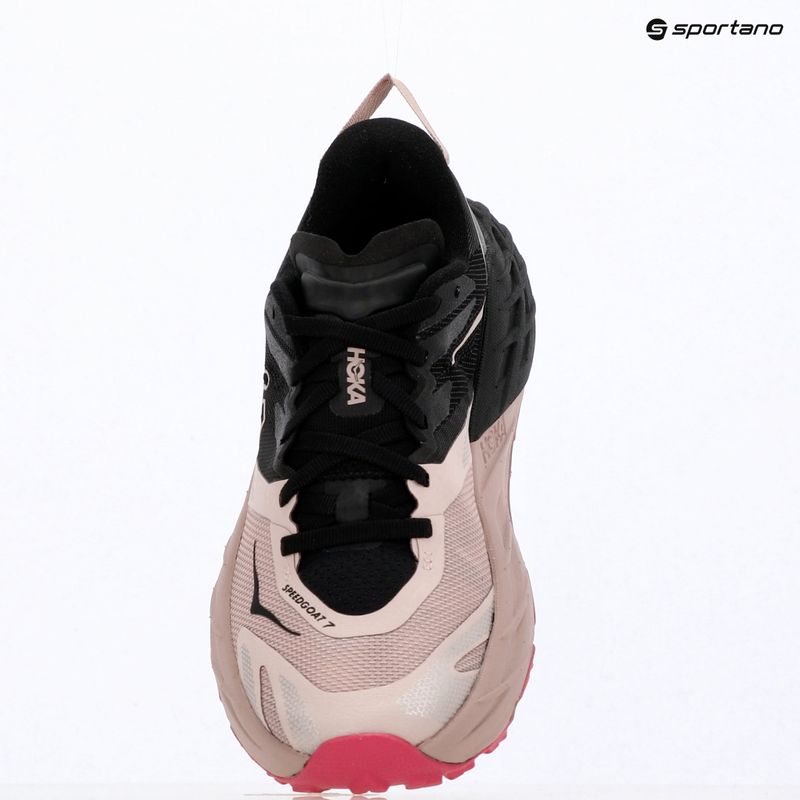 Кросівки для бігу жіночі HOKA Speedgoat 7 black/pink opal 17