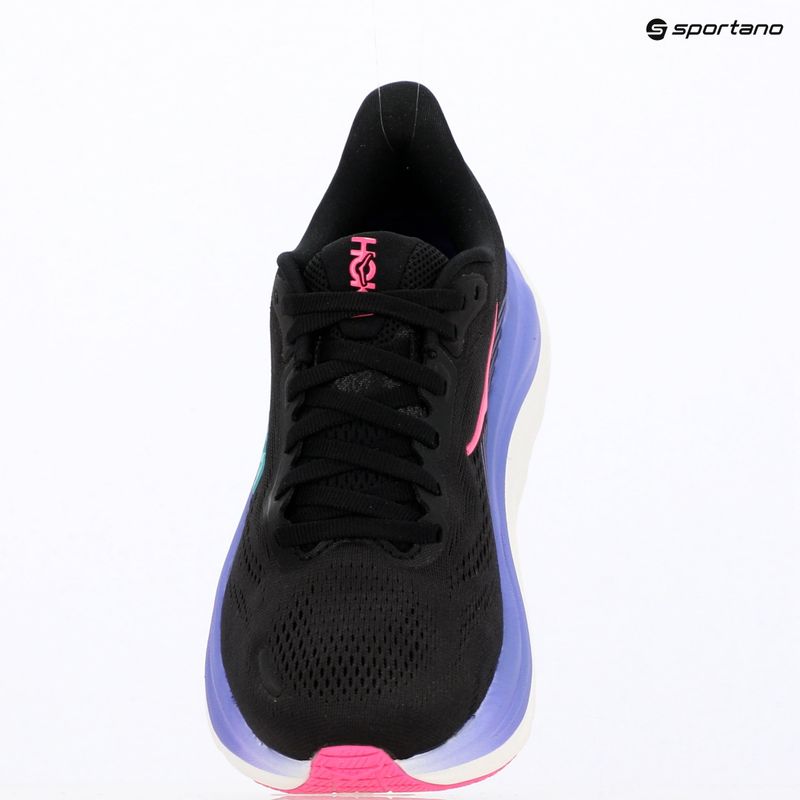 Кросівки для бігу жіночі Hoka Clifton 11 black/neon nebula 15