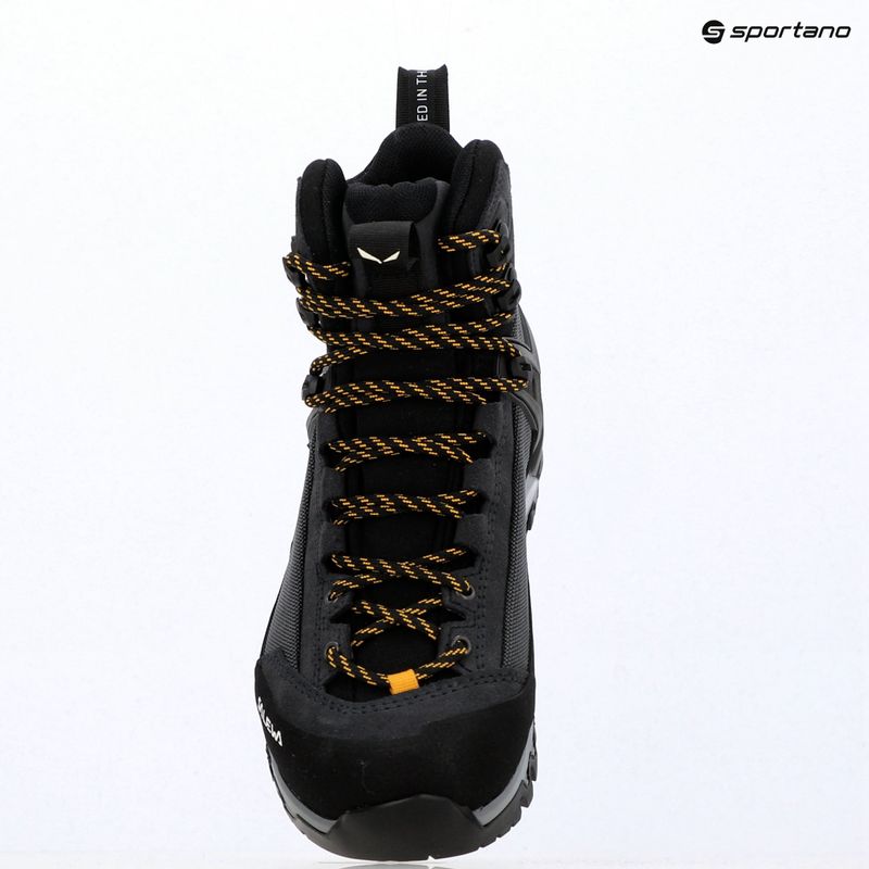Dámske vysokohorské topánky Salewa MTN Trainer 3 Tech Mid GTX čierna/onyx 15