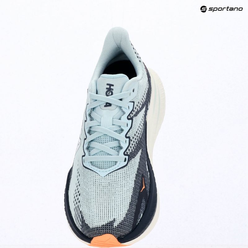 Кросівки для бігу жіночі HOKA Mach X 3 glimmering blue/varsity navy 17