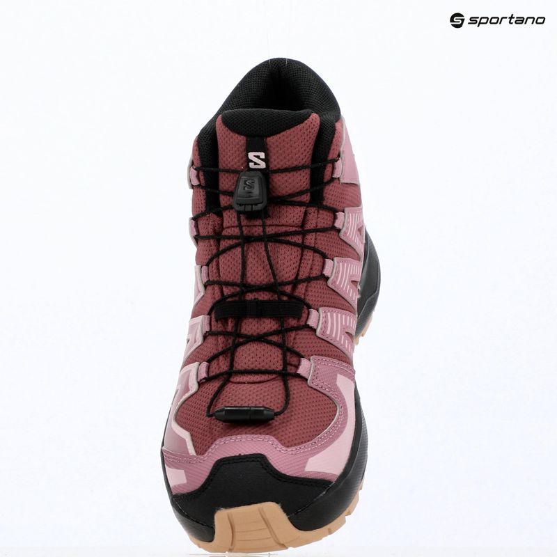 Взуття туристичне дитяче Salomon XA Pro Mid Waterproof nocturne/dusky orchid 14