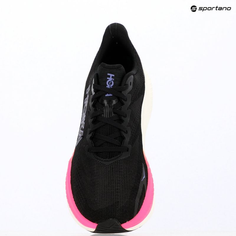 Кросівки для бігу чоловічі HOKA Mach X 3 black/neon nebula 18