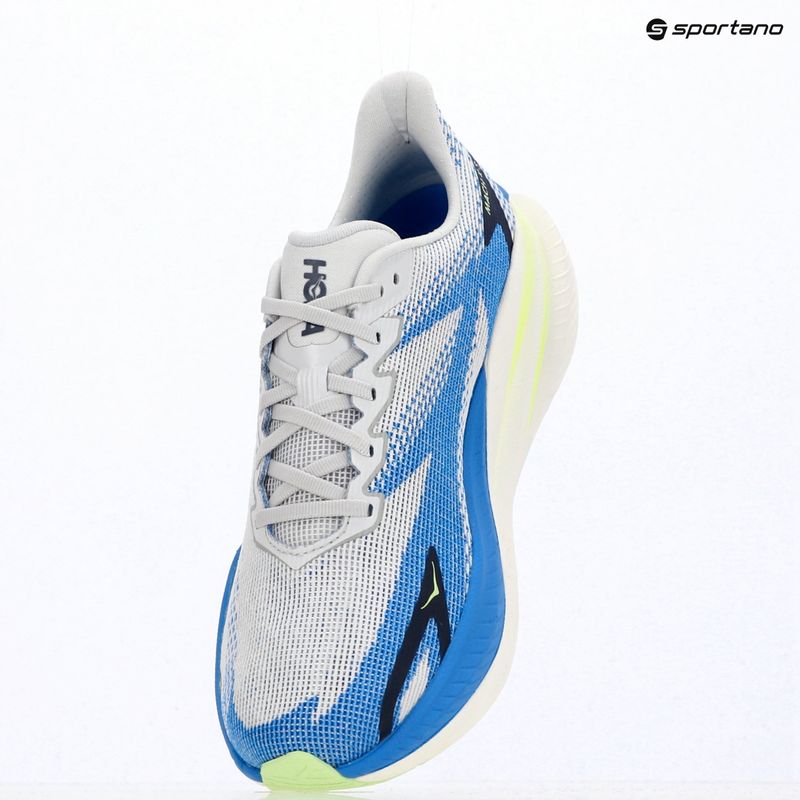 Кросівки для бігу чоловічі HOKA Mach X 3 cosmic grey/virtual blue 18