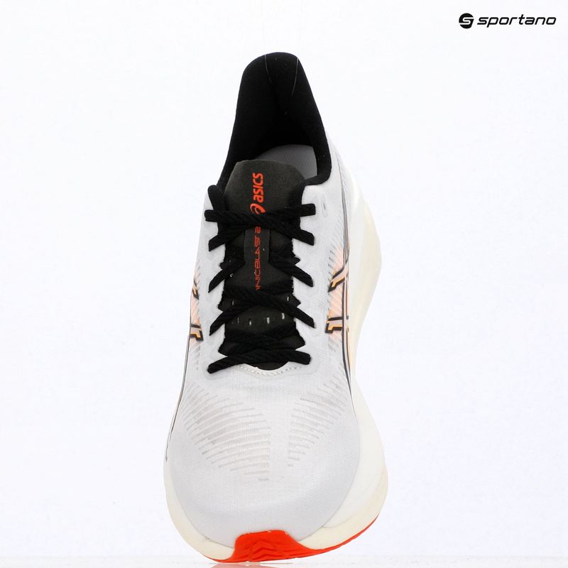 Чоловічі бігові кросівки ASICS Sonicblast 2 білий/стадіонний оранжевий 17
