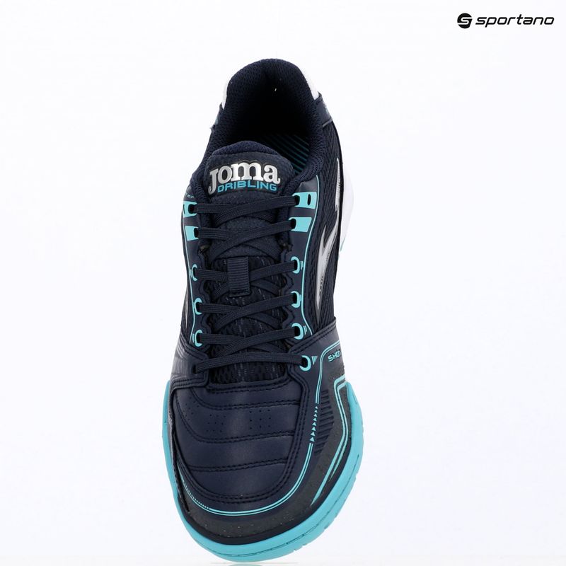 Кросівки футбольні чоловічі Joma Dribling Indoor navy blue 15