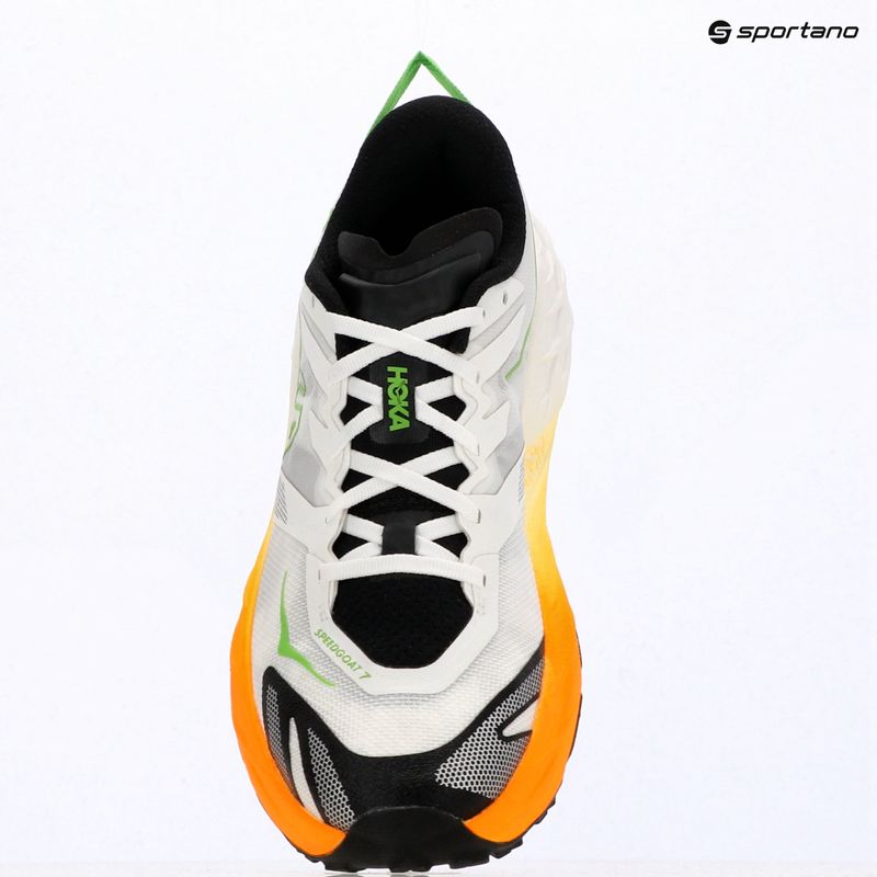 Кросівки для бігу чоловічі HOKA Speedgoat 7 frost/neon tangerine 18