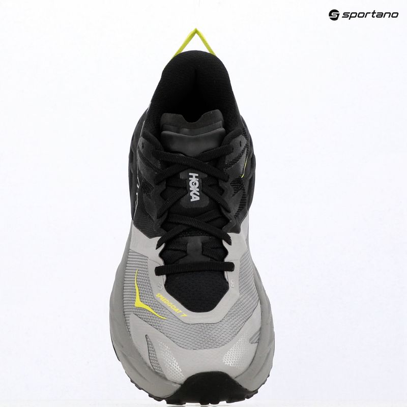 Кросівки для бігу чоловічі HOKA Speedgoat 7 black/stellar grey 18