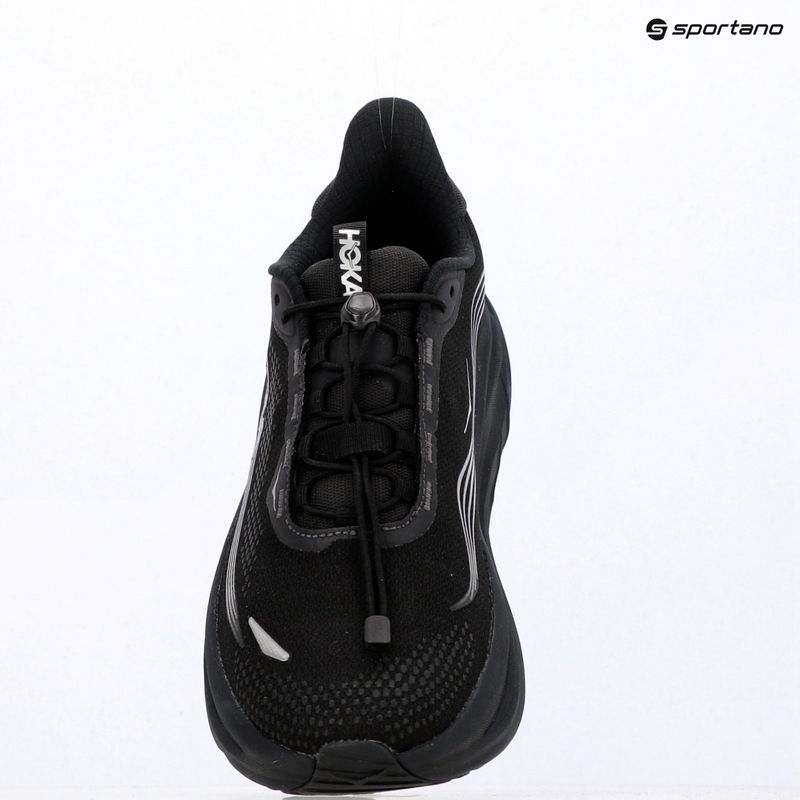 Кросівки для бігу чоловічі HOKA Clifton 11 GTX Wide black/black 18