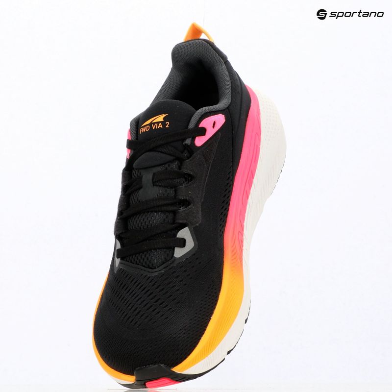 Кросівки для бігу жіночі Altra FWD Via 2 black/silver/pink 14