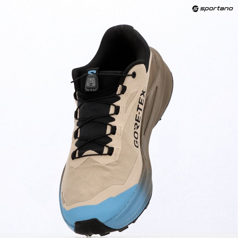 Кросівки для бігу чоловічі Salomon Genesis 2 GTX oxford tan/walnut 9