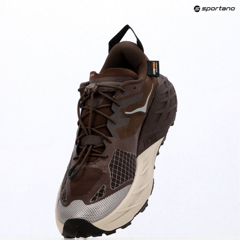 Кросівки для бігу чоловічі HOKA Speedgoat 7 GTX Wide spiced chocolate/river rock grey 18