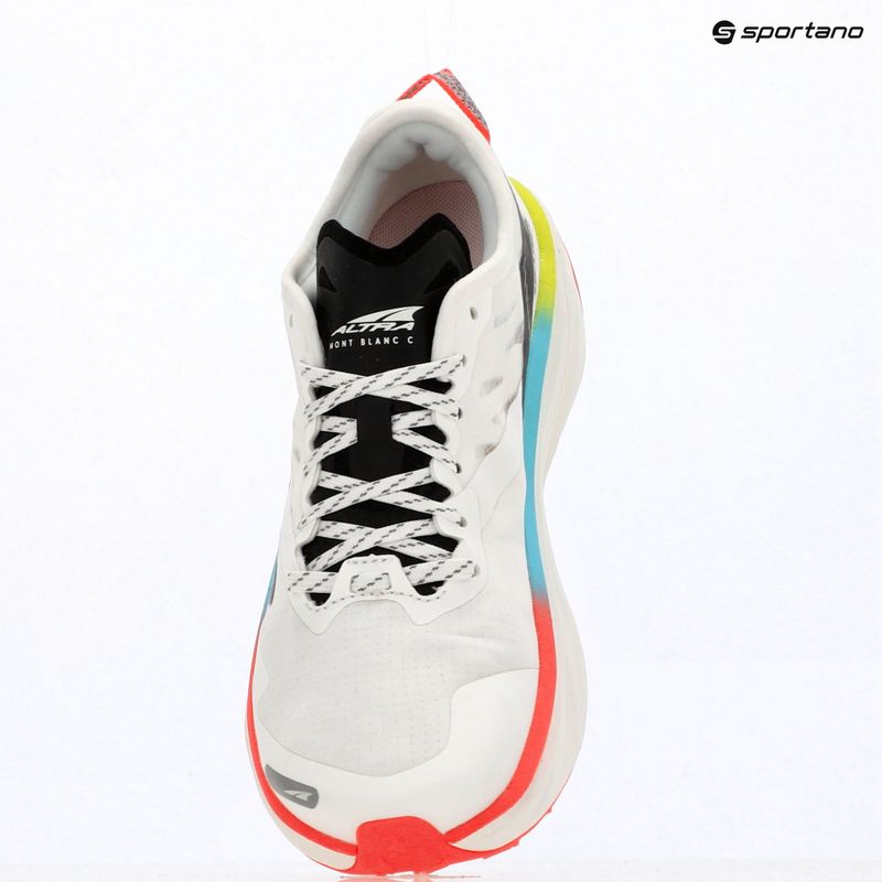 Кросівки для бігу жіночі Altra Mont Blanc Carbon white/black/firey coral 13