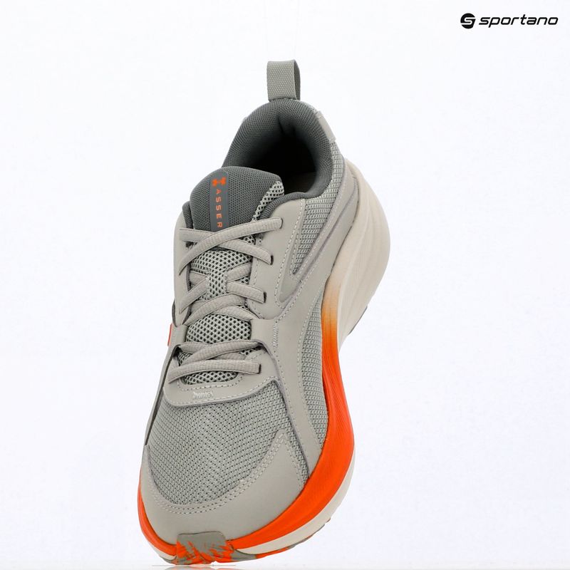 Кросівки для бігу чоловічі Under Armour Assert 11 titanium/summit white/outrageous orange 9