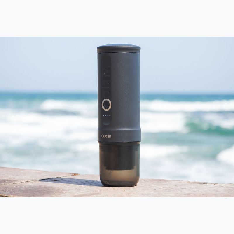 Переносна кавоварка OutIn Nano Portable Espresso space grey 4