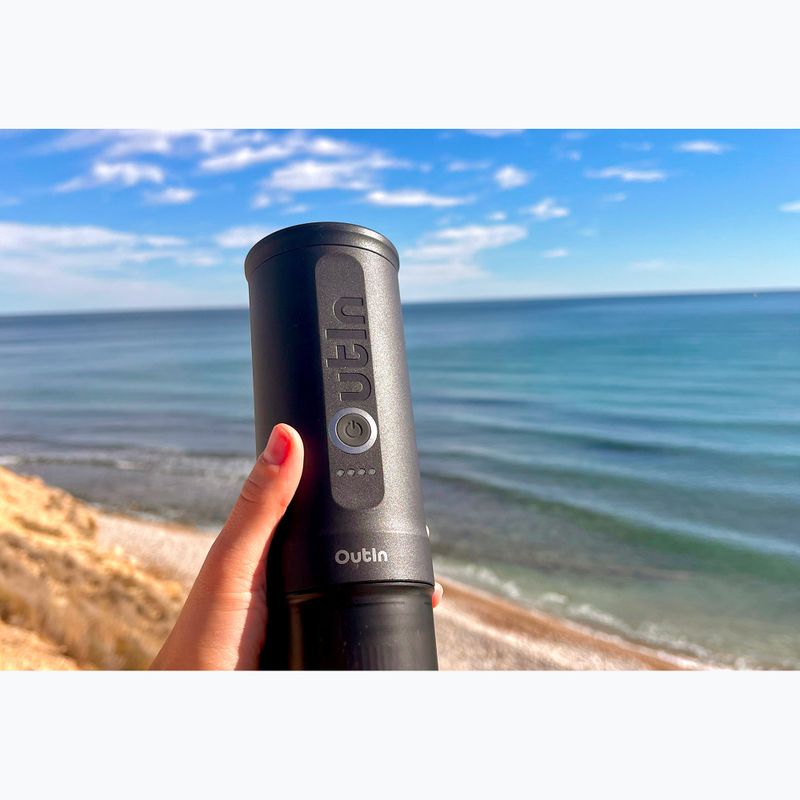 Переносна кавоварка OutIn Nano Portable Espresso space grey 5
