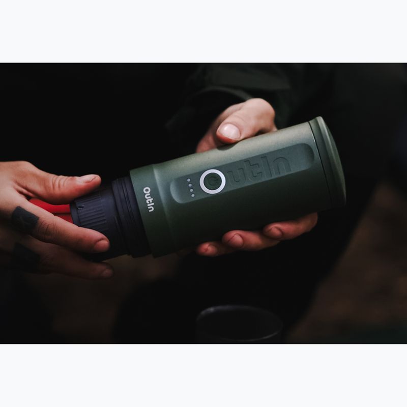Переносна кавоварка OutIn Nano Portable Espresso forest green 5