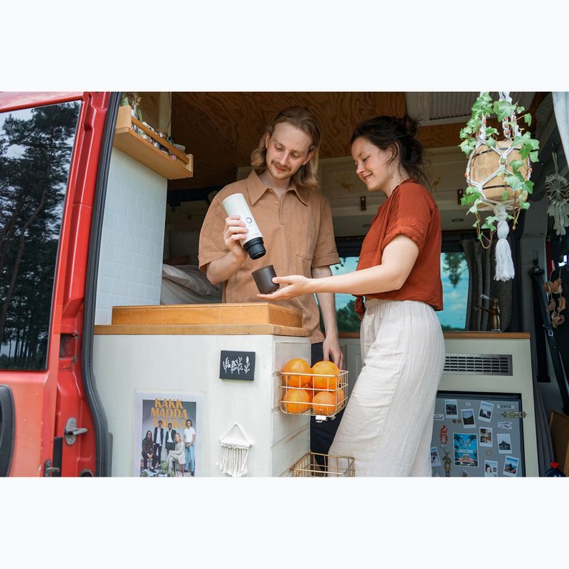 Переносна кавоварка OutIn Nano Portable Espresso peal white 7