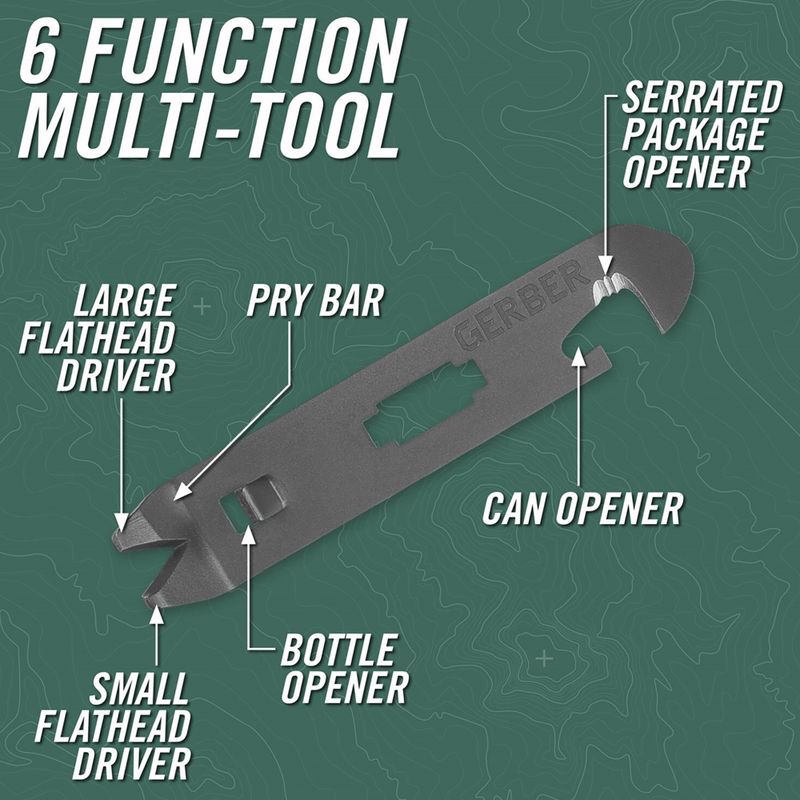 Виделка Gerber Compleat Multi burnt orange 7