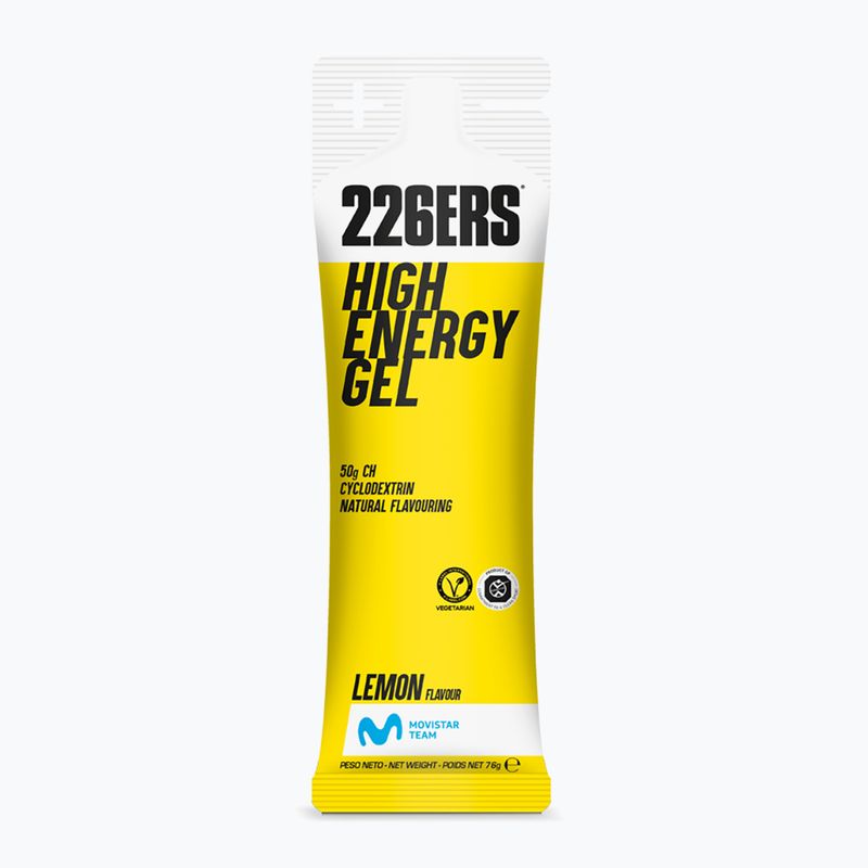 Набір енергетичних гелів 226ERS High Energy 24 шт. x 76 г лимон 2