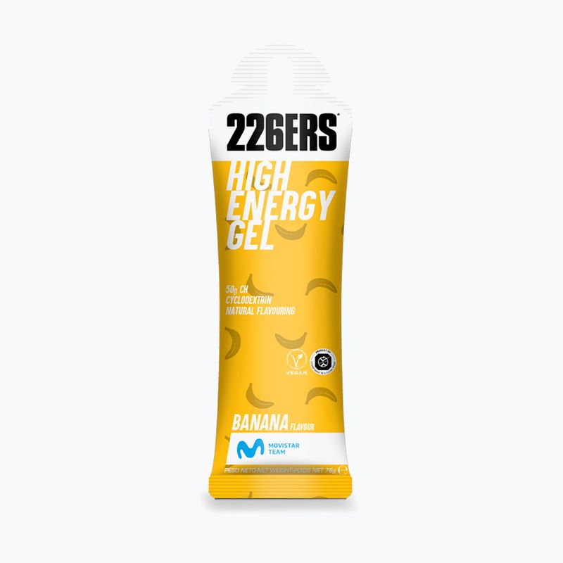 Набір енергетичних гелів 226ERS High Energy 24 шт. x 76 г банан 2