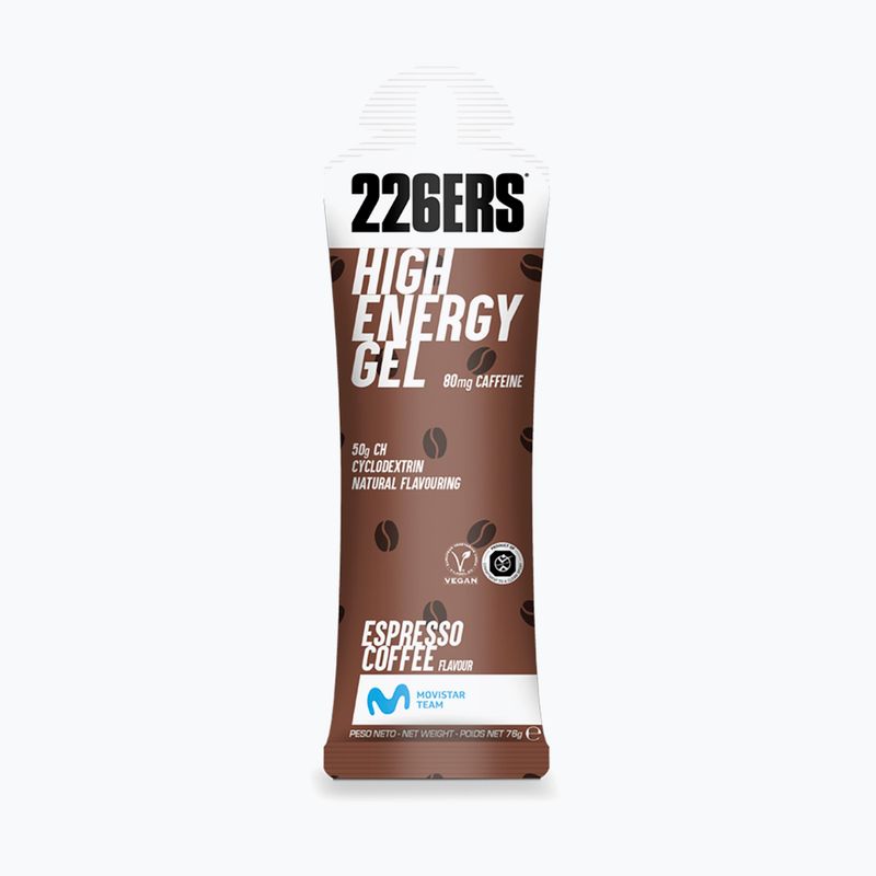Набір енергетичних гелів 226ERS High Energy Caffeine 24 шт. x 76 г кава 2