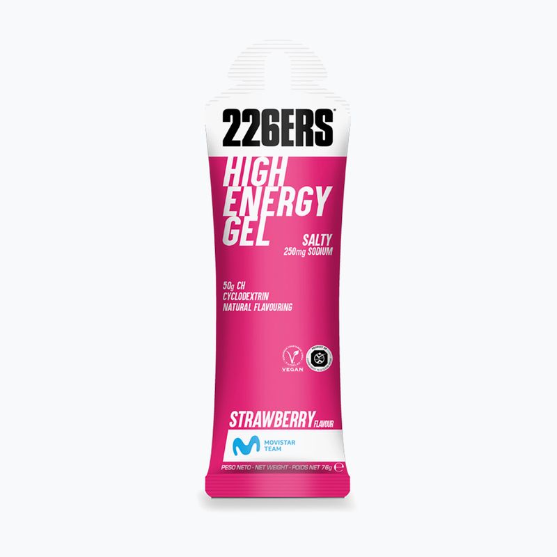 Набір енергетичних гелів 226ERS High Energy Salty 24 шт. x 76 г солона полуниця 2