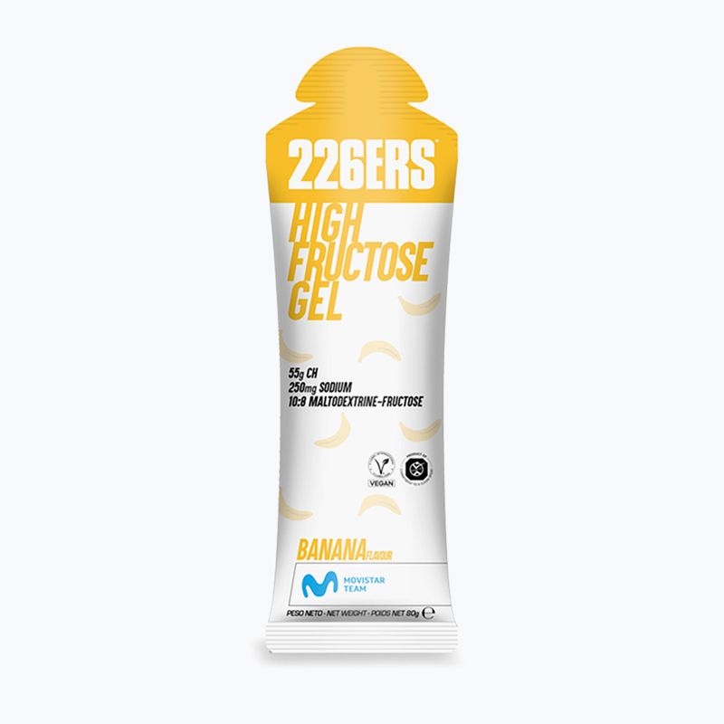 Набір енергетичних гелів 226ERS High Fructose 24 шт. x 80 г банан 2