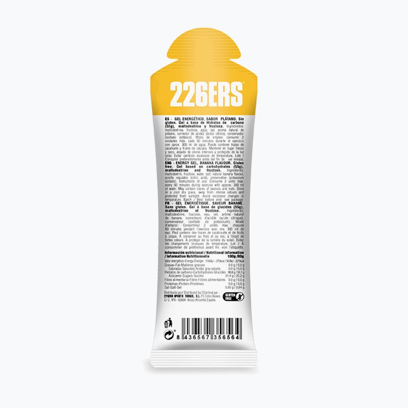 Набір енергетичних гелів 226ERS High Fructose 24 шт. x 80 г банан 3
