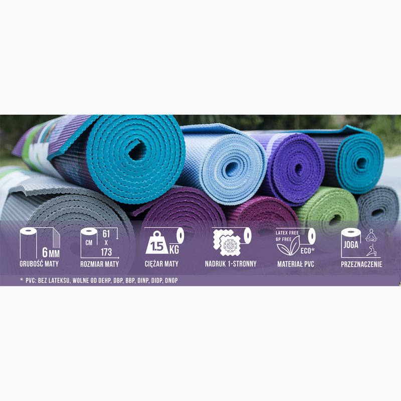 Килимок для йоги Gaiam Capri 6 мм capri 6