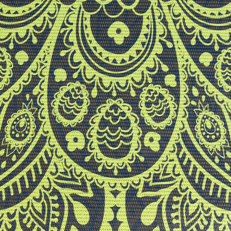 Килимок для йоги Gaiam Premium Sundial Layers 6 mm black/navy/yellow 6