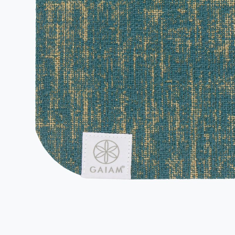 Килимок для йоги Gaiam Jute 6 mm blue 4