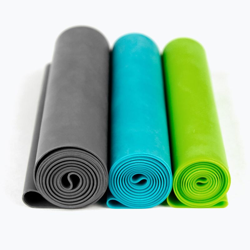 Набір гумок для тренувань Gaiam 63578 3 szt. black/blue/green 3