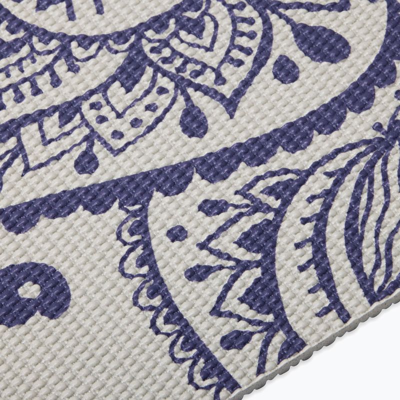 Килимок для йоги Gaiam Sustained Yoga grey sundial flower 4