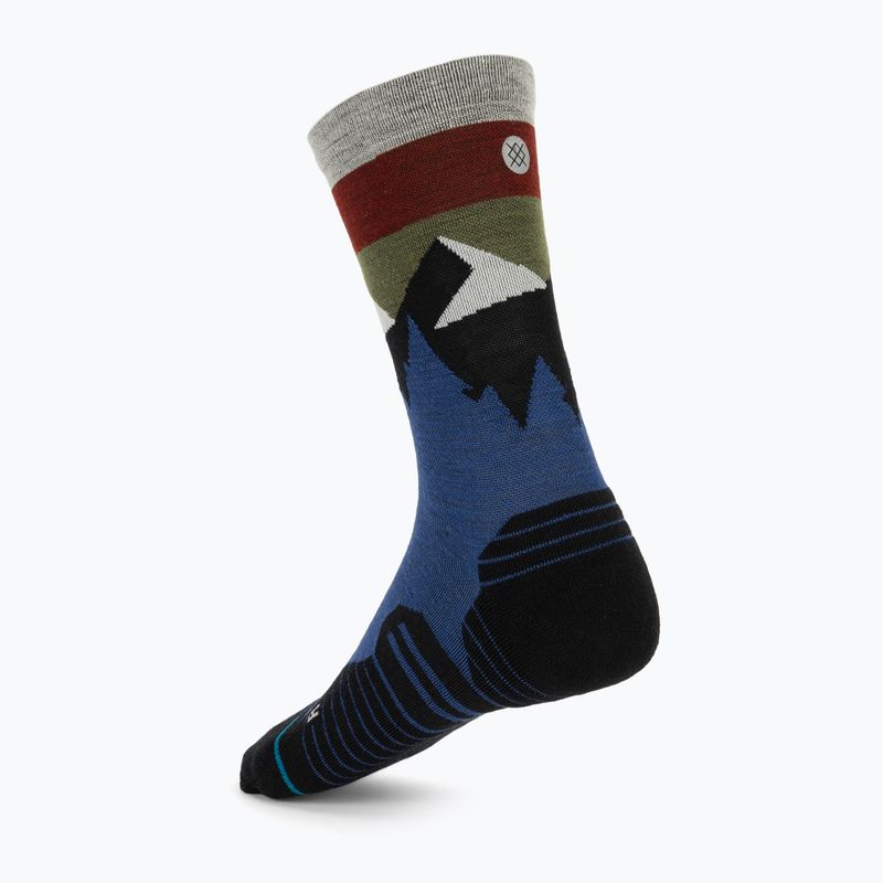 Шкарпетки для бігу Stance Light Wool Crew cobalt blue 2
