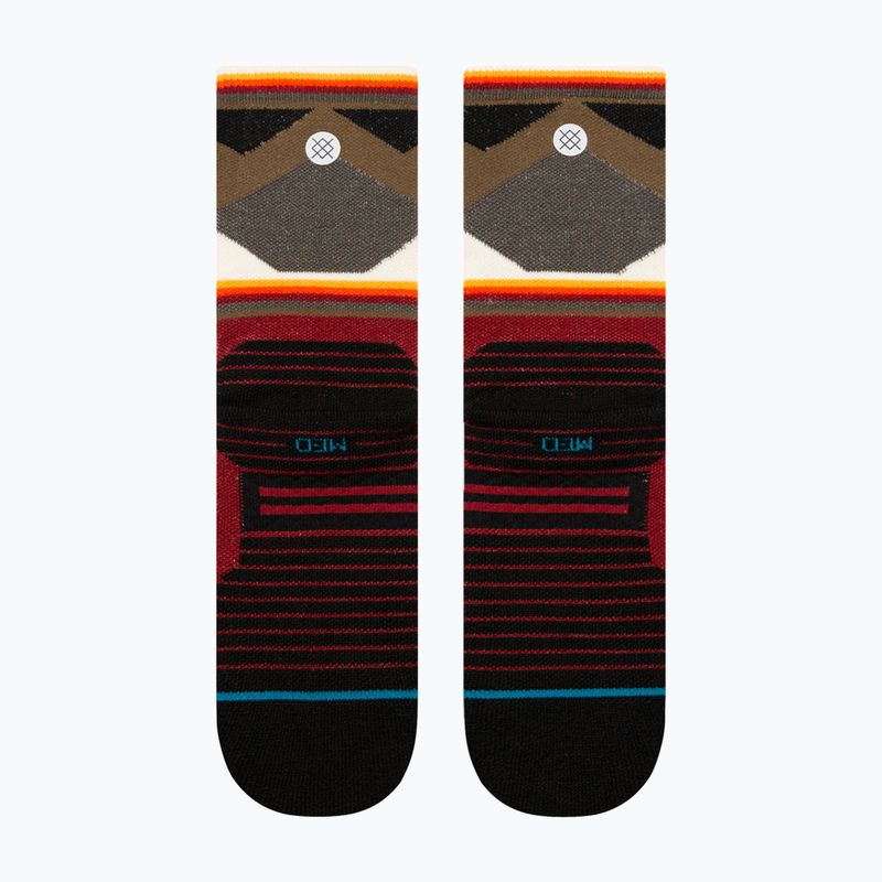 Шкарпетки для бігу Stance Jimmy Chin Mid Wool Crew red 3