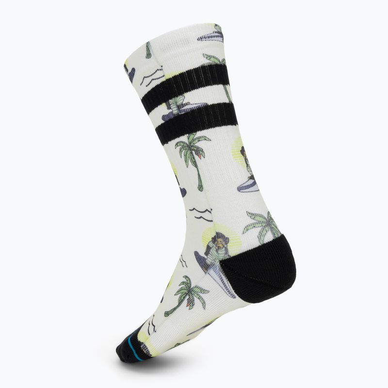 Шкарпетки Stance Surfin Monkey Crew white 2