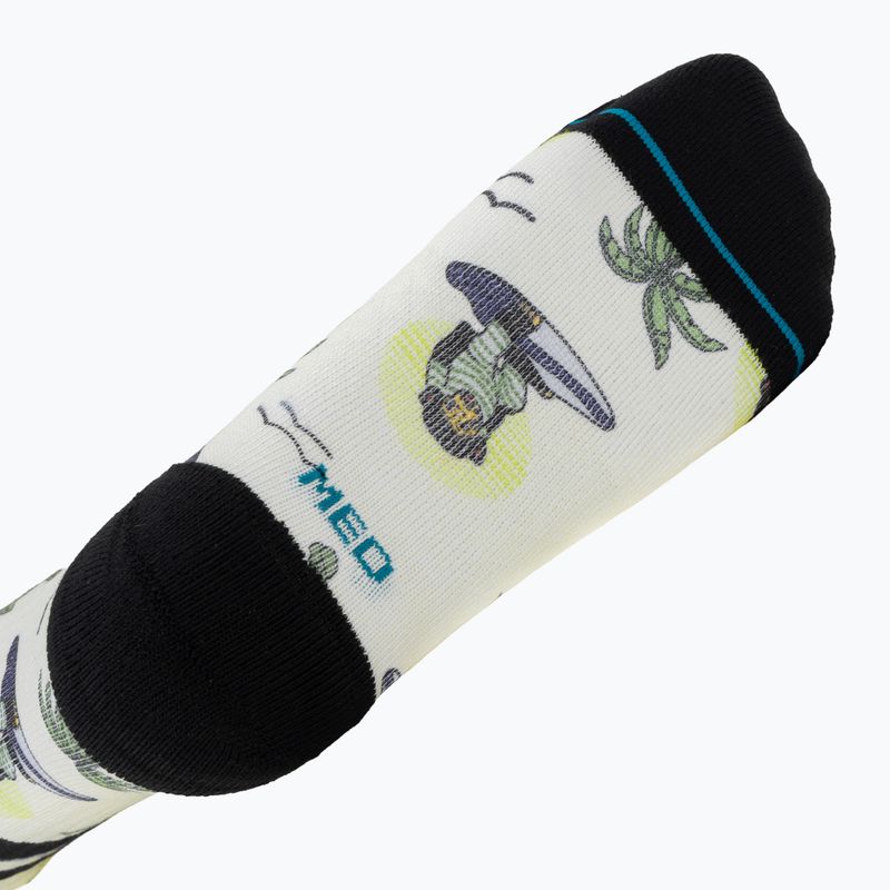 Шкарпетки Stance Surfin Monkey Crew white 4