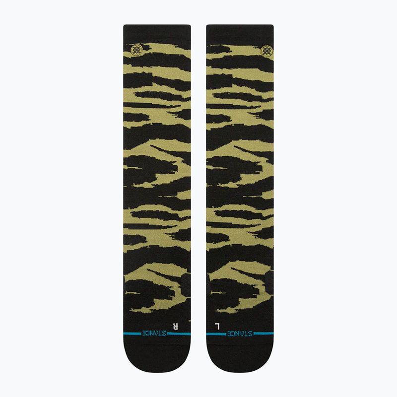 Лижні шкарпетки Stance Creeky Meadow Ultralight Wool Snow Snow чорні 2