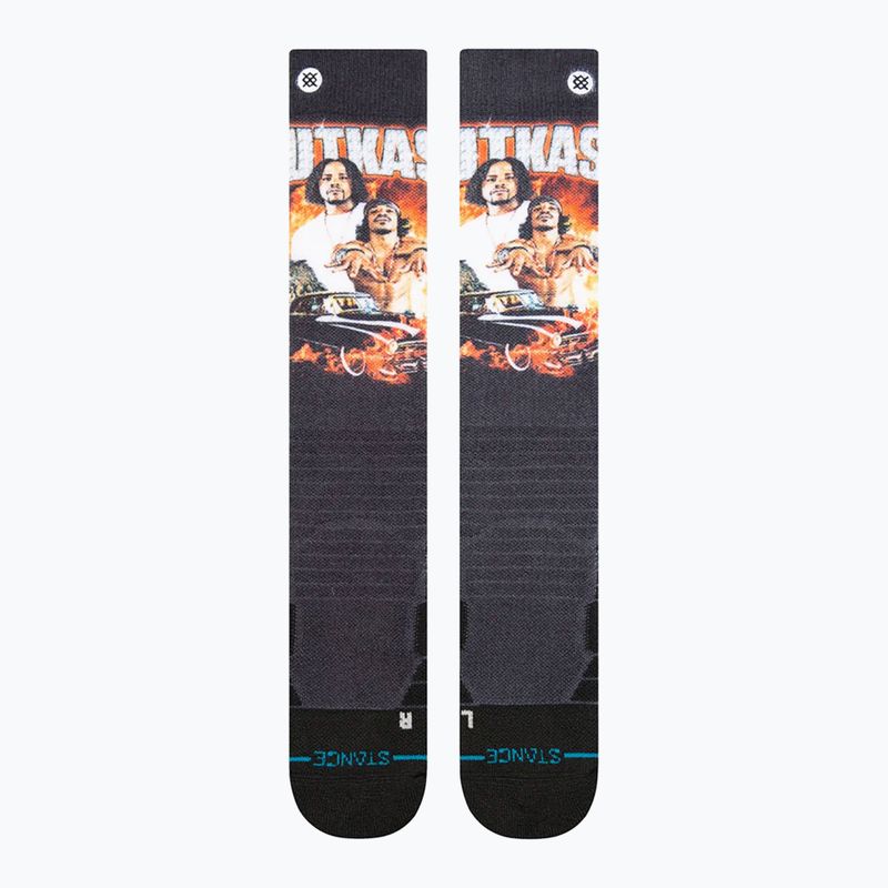 Лижні шкарпетки Stance X Outkast Stankonia Mid Poly Snow різнокольорові 2