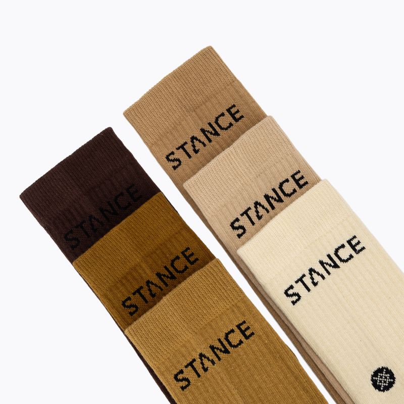 Шкарпетки Stance Origin Crew 6 pairs A556C24ORI cream 10