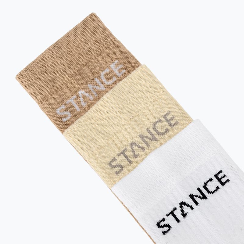Шкарпетки Stance Origin Crew 3 пари cream 6