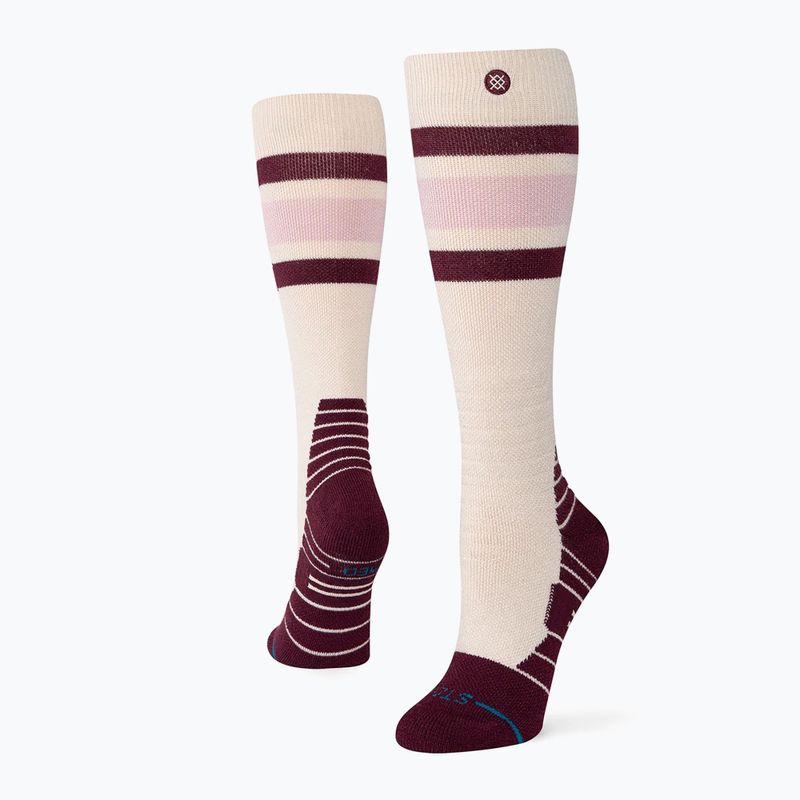 Шкарпетки гірськолижні жіночі Stance Boyd Mid Wool Snow oat/meal 2