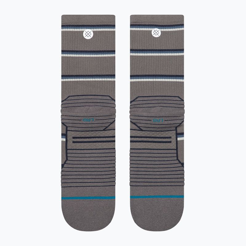 Шкарпетки Stance Multistripe Run Ribbed Crew dark/grey 3