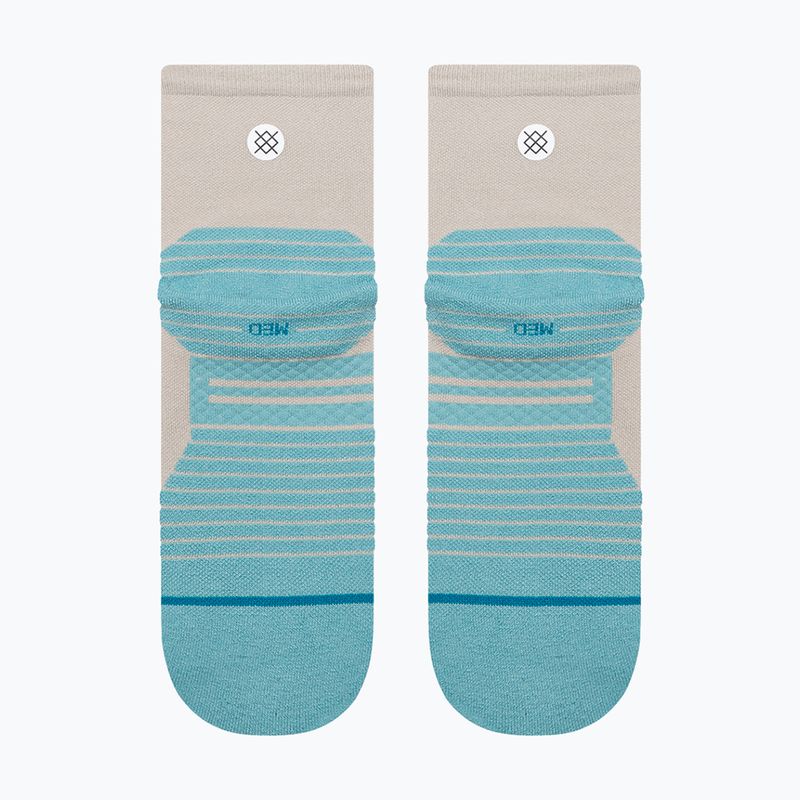 Шкарпетки Stance Two Tone Light Quarter light blue 4