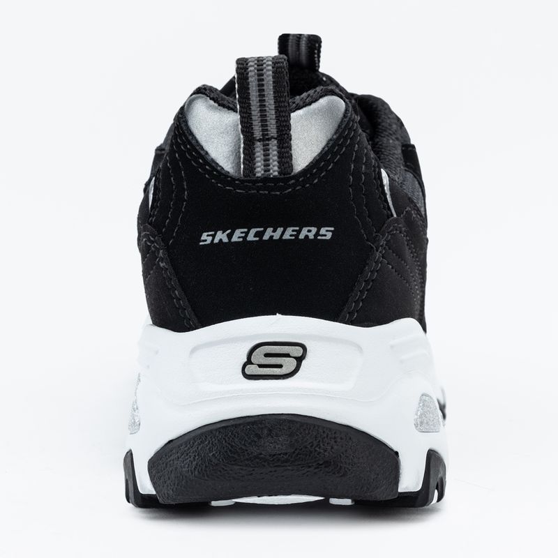 Жіночі кросівки SKECHERS D'Lites Biggest Fan чорно-білі 6