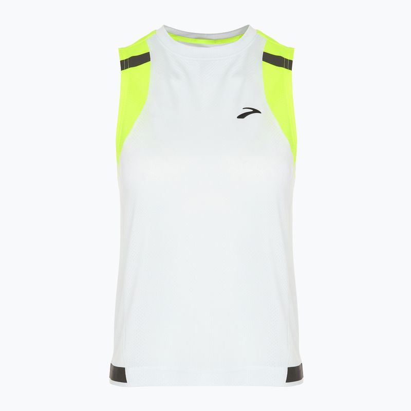 Футболка для бігу жіноча Brooks Carbonite Tank icy grey/nightlife jacquard