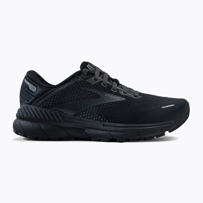Кросівки для бігу жіночі Brooks Adrenaline GTS 22 black/black/ebony 2