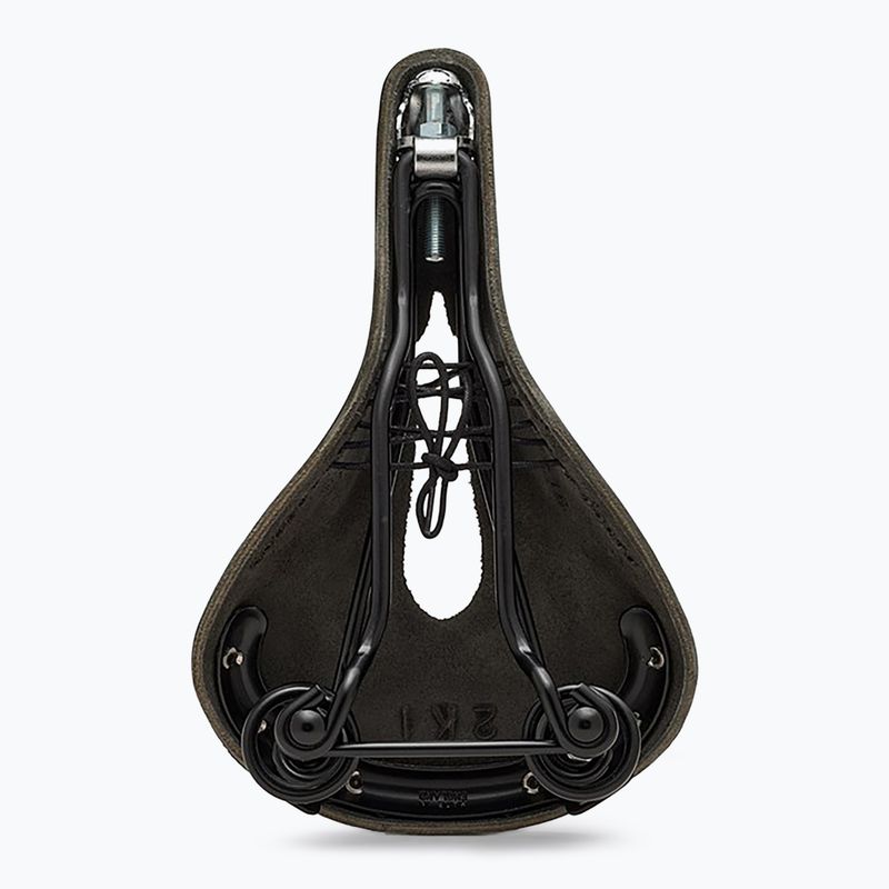 Сідло велосипедне Brooks England Flyer Carved black 2