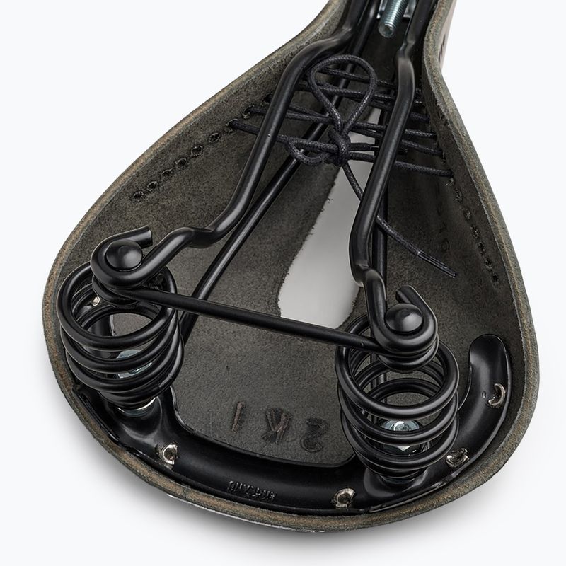 Сідло велосипедне Brooks England Flyer Carved black 7